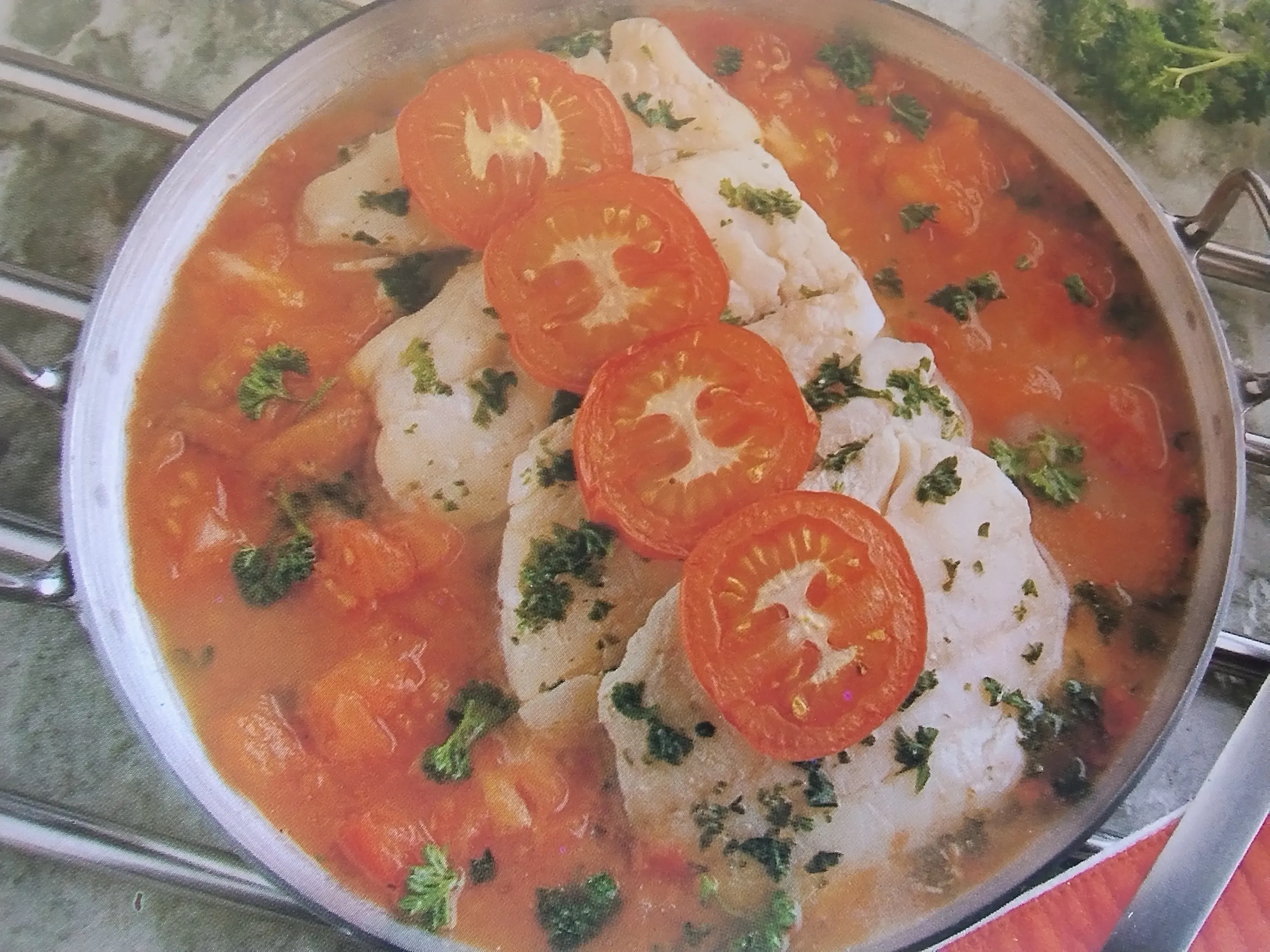 peixe robalo com vinho