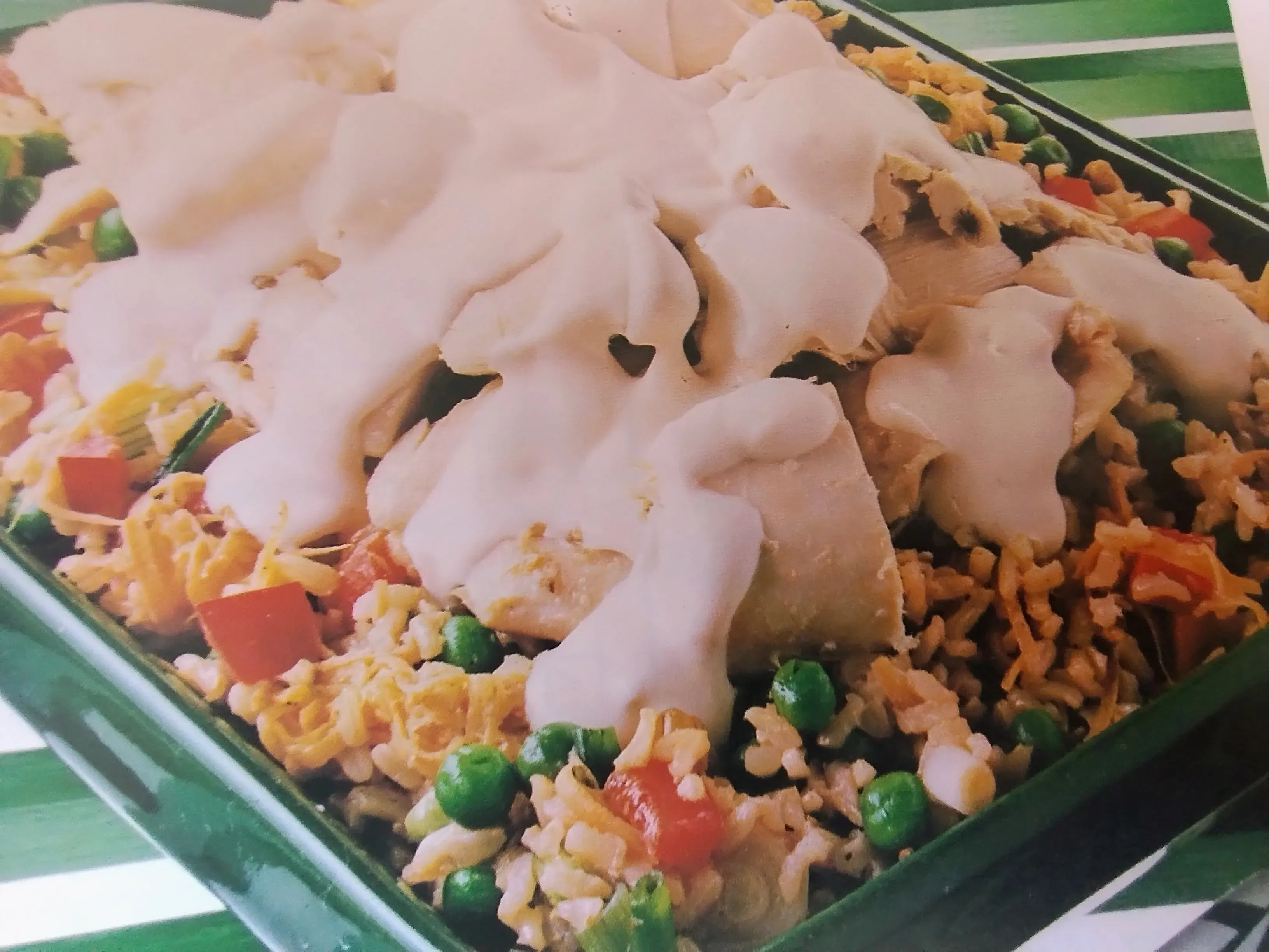 salada de frango